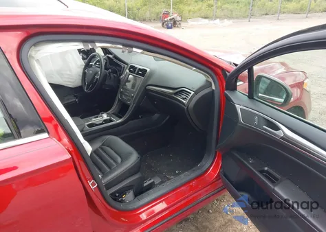 2020 Ford Fusion Hybrid Sel from USA, damaged, VIN 3FA6P0MU3LR106195